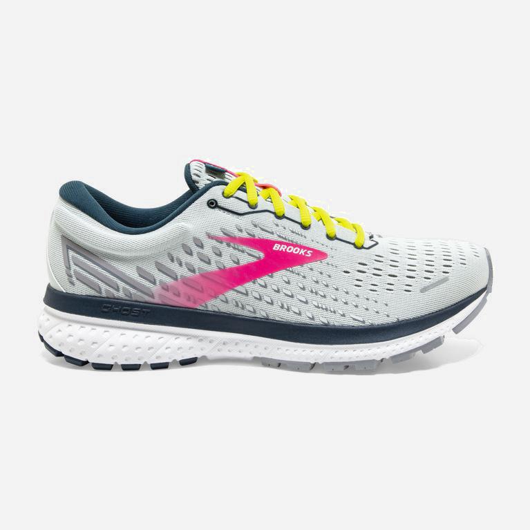 Brooks Women's Ghost 13 Road Running Shoes Singapore - Ice Flow/Pink/Pond/Turquoise (60712-NIOR)